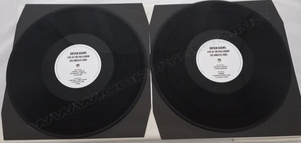 Bryan Adams, Live At The Palladium Los Angeles 1985 (The Classic FM Broadcast), (Double Album) Image 1++